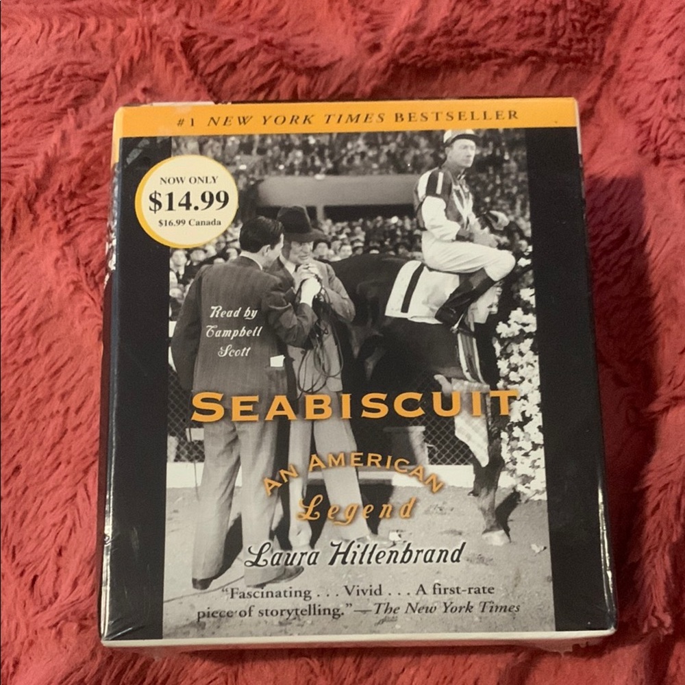 NWT Seabiscuit: An American Legend Audio Book set